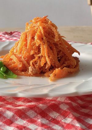 春人参の明太バター★好き嫌い克服★お弁当-レシピのメイン写真