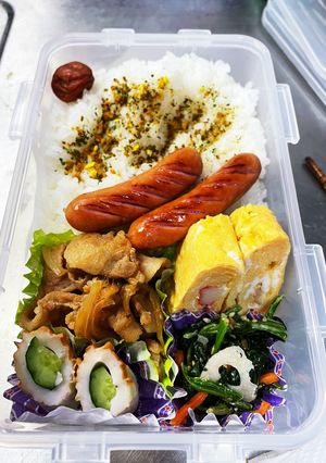 今日の野球弁当-レシピのメイン写真