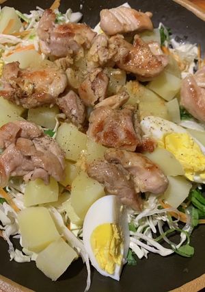 こんがり焼き鳥ポテトサラダ-レシピのメイン写真