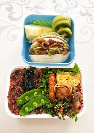 塾弁（昼、夕方軽食）2023.03.11-レシピのメイン写真