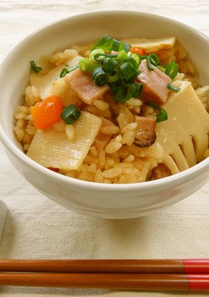 中華風たけのこご飯-レシピのメイン写真