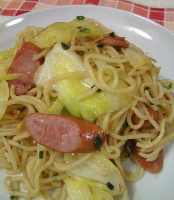 ＊オイスターソース風味の塩焼きそば＊-レシピのメイン写真