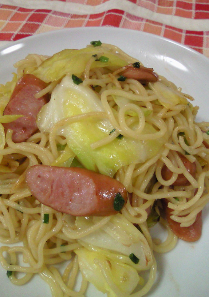 ＊オイスターソース風味の塩焼きそば＊-レシピのメイン写真