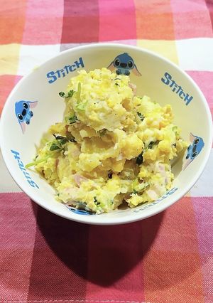 豆苗入りポテトサラダ-レシピのメイン写真
