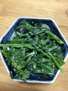 少し苦い菜の花のマヨ和え-レシピのメイン写真