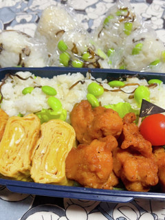 時短お弁当盛り付け記録 部活弁当1-レシピのメイン写真