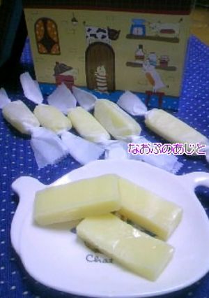 シンプル材料で!白いミルキー生キャラメル-レシピのメイン写真