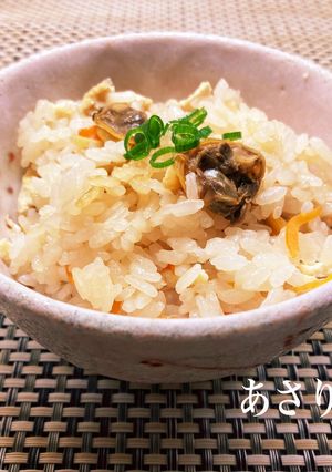 あさりの炊き込みご飯-レシピのメイン写真