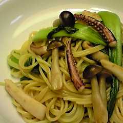 รูปของ ☆イカと青梗菜のオイスターパスタ☆