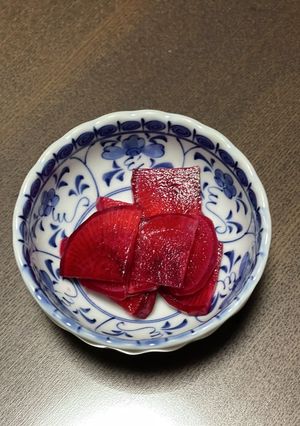 赤大根のはちみつ漬け♪-レシピのメイン写真