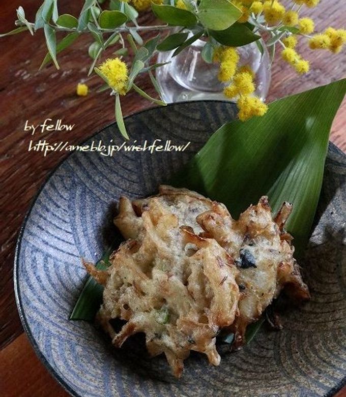 鯖缶とチヂミ粉の落とし上げ-レシピのメイン写真