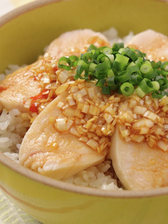 しっとりやわらか☆鶏ハム丼-レシピのメイン写真