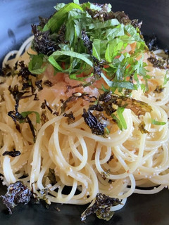 大葉×韓国のり×明太子パスタ-レシピのメイン写真