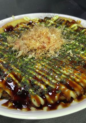 チーズがとろけるお好み焼き-レシピのメイン写真