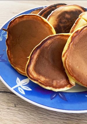 ヨーグルトでふわふわパンケーキ10分-レシピのメイン写真