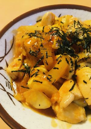 キムチ鍋の素活用●鶏肉＆白菜のキムチ丼-レシピのメイン写真