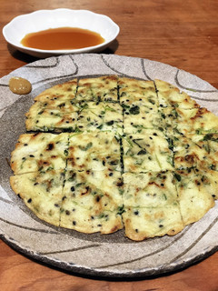 米粉豆苗和風チヂミ-レシピのメイン写真