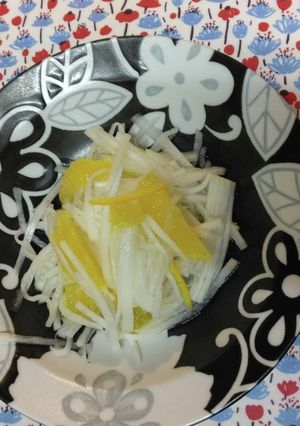 夏ミカンと大根の簡単サラダ-レシピのメイン写真