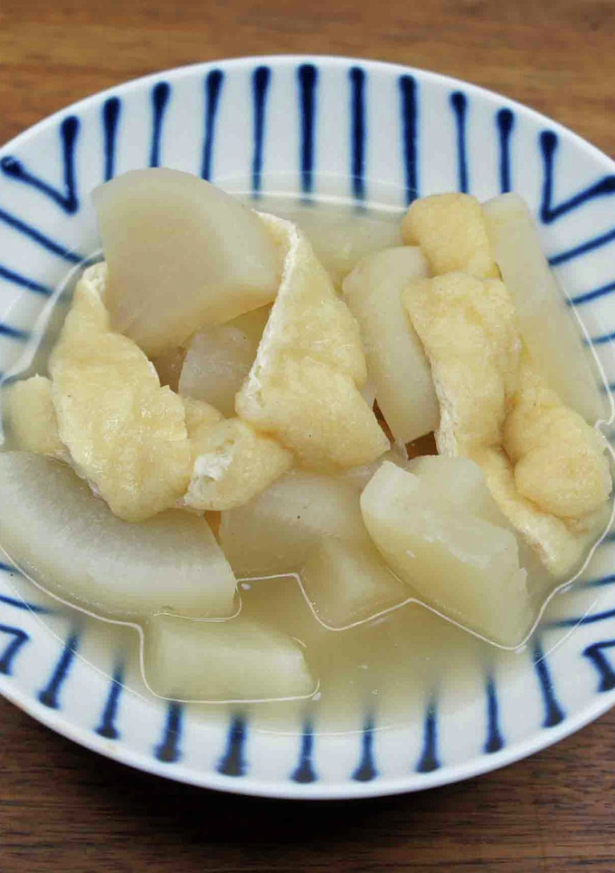 大根と油揚げのあっさり煮-レシピのメイン写真