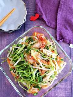 もやしと豆苗とちくわのキムチ和え-レシピのメイン写真