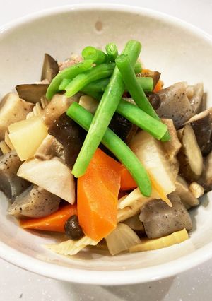 筑前煮♪決めてはお味噌♪常備菜にぴったり-レシピのメイン写真