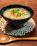 長芋とろろのコンソメスープご飯