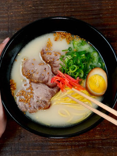 低糖質豚骨ラーメン-レシピのメイン写真