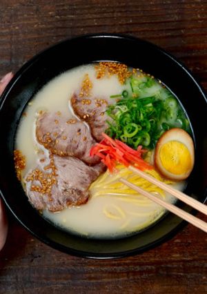 低糖質豚骨ラーメン-レシピのメイン写真
