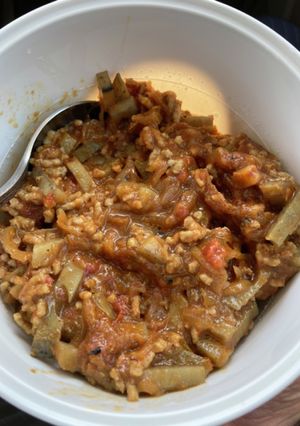 れんこんのキーマカレー-レシピのメイン写真