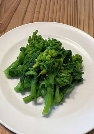白だしで簡単、菜の花のからしあえ-レシピのメイン写真