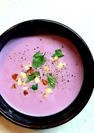 むらさき芋のポタージュ-レシピのメイン写真