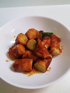 材料3つ♪長ネギの豚バラ巻き-レシピのメイン写真