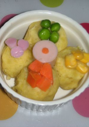 お弁当にも♡レンジで簡単♪ポテトサラダ-レシピのメイン写真