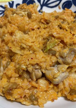 納豆キムチ鶏チャーハン-レシピのメイン写真