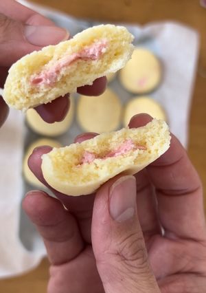 材料3つ！レンジで2分！ソフトクッキー-レシピのメイン写真