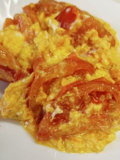 トマトと卵の中華風マヨ炒め-レシピのメイン写真