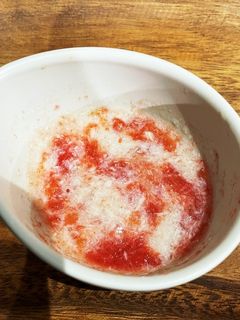 鶏胸肉とフルーツトマト離乳食冷凍ストック-レシピのメイン写真