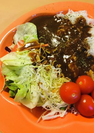 市販サラダ活用●サラダカレー-レシピのメイン写真