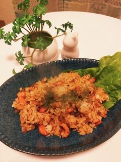 魚肉カレー焼飯-レシピのメイン写真