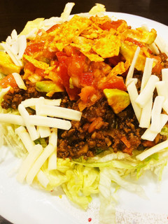 野菜たっぷりタコライス-レシピのメイン写真