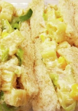 食べやすいサンドイッチ★マカロニサラダ編-レシピのメイン写真