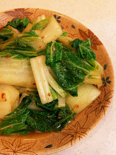 香ばしいピリ辛アジア風白菜炒め-レシピのメイン写真