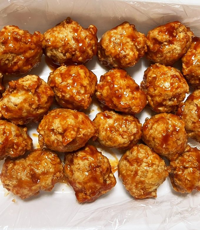 簡単ヘルシーミートボール by ☆雅☆ 【クックパッド】 簡単おいしい