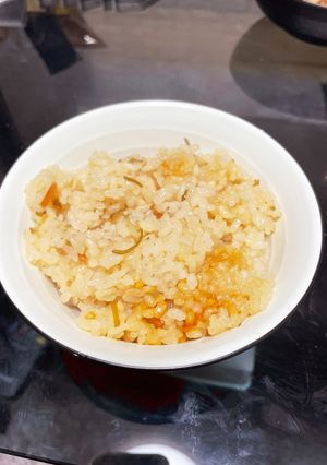梅の炊き込みご飯-レシピのメイン写真