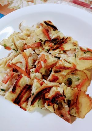 満腹チジミ-レシピのメイン写真