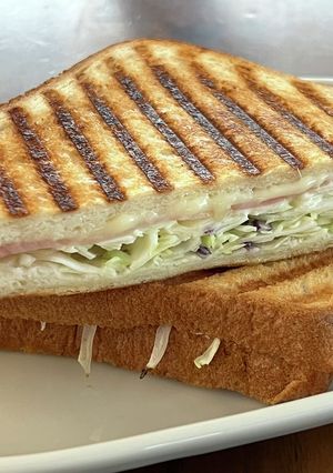 ベーコンチーズキャベツのホットサンド-レシピのメイン写真