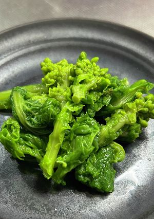 春ですよー！超簡単 菜の花のおひたし-レシピのメイン写真