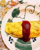 お野菜たっぷりのミートオムレツ