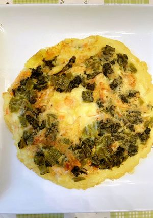 米粉で高菜漬けのチヂミ-レシピのメイン写真