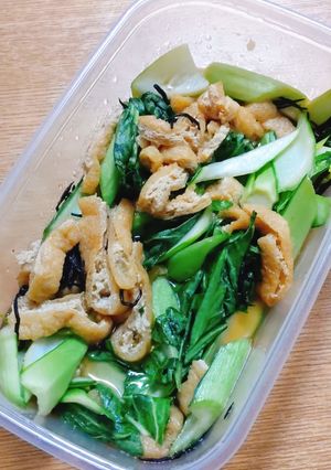 電子レンジでできる小松菜のおひたし-レシピのメイン写真